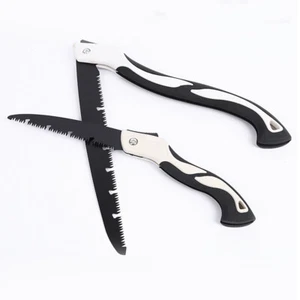 Folding Hand Saw Pruning Camping Household Cutting Tool Tree Gardening Trimmer - Picture 1 of 22