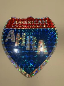 "Pegatina original vintage NOS AHRA American Hot Rod Association 4 X 3,75"" (9D)" - Imagen 1 de 1