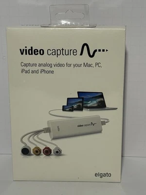 New Elgato Video Capture – Analog Video for Mac PC iPad & iPhone - Image 1 of 4