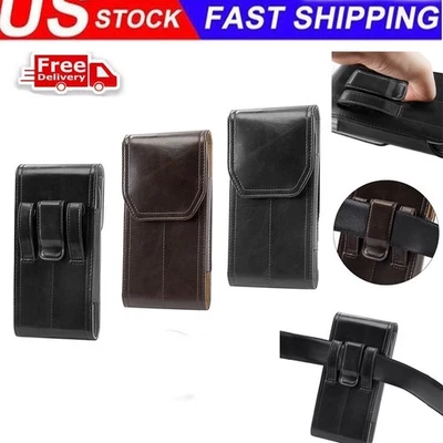 For iPhone 16 15 14 Plus 15 14 13 12 11 Pro Max Case Belt Clip Holster Pouch Bag - Image 1 of 4