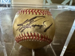 Ken Griffey Jr Rawlings Gold Autographed Baseball Beckett Cert Seattle Mariners - Picture 1 of 5