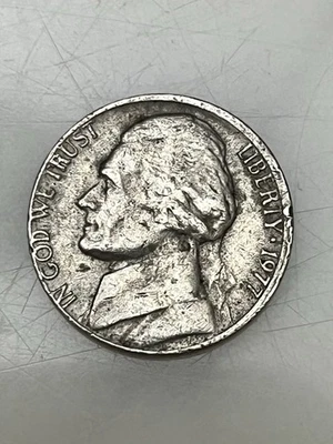 Moeda de 5 centavos 1977 EUA sem marca de cunhagem #6 - Imagem 1 de 2