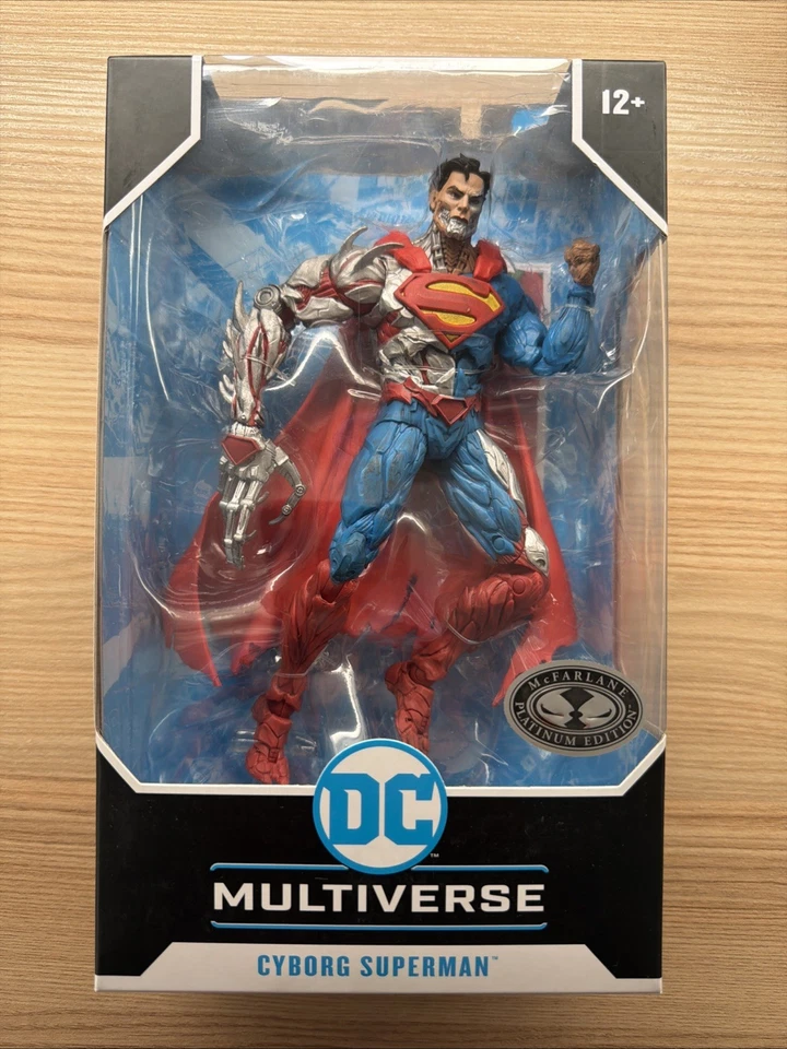 DC Multiverse New 52 Cyborg Superman PLATINUM - McFarlane Toys - image 1 of 1