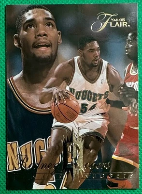 Rodney Rogers 1994-95 Flair #42 Denver Nuggets NMMT - Image 1 of 3