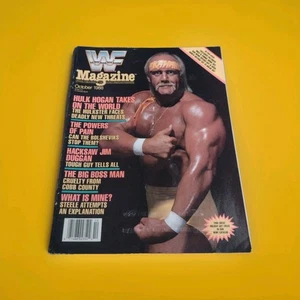 HULK HOGAN WWF MAGAZINE October 1988         Very Good Condition  - Imagen 1 de 4