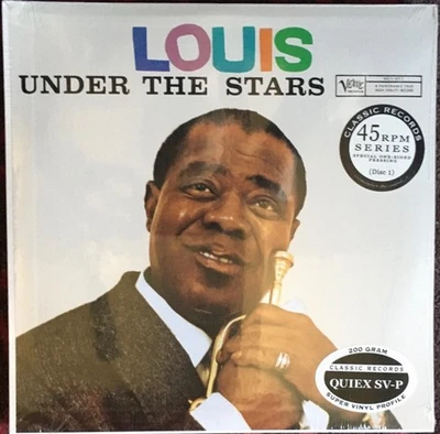 LOUIS ARMSTRONG Under the Stars  CLASSIC RECORDS 45 RPM 4XLP 200gr  MINT SEALED - Image 1 of 2