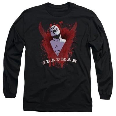 Jla Possession Mens Long Sleeve Shirt Black Officially Licensed - Image 1 of 3