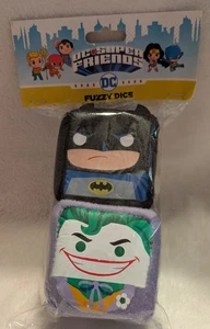!NEW! DC Super Friends Batman and Joker Plush Dice Car Rearview Mirror Ornament - Bild 1 von 2