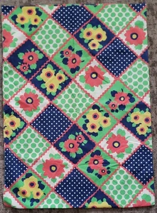 Vtg Springmaid Marvelaire Floral Patchwork Single Standard Pillow Case (1) - Picture 1 of 4