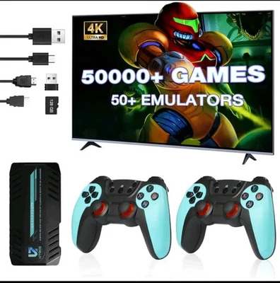 Console Retró Game Stick 4k UTBOX 50000 Multi emulatore Arcade  - Immagine 1 di 4
