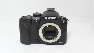 Samsung NX11 14.6MP Digital Camera Body 3-in AMOLED VGA Display (EV-NX11ZZBABSG) - Image 1 of 2