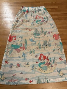 Panel cortina ventana ventana La Sirenita vintage Disney dormitorio Ariel años 90 - Imagen 1 de 4