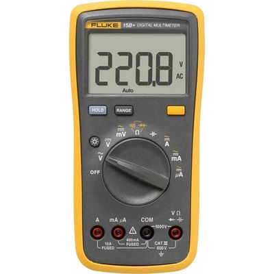 Fluke FLUKE-15B+/EUR Hand-Multimeter digital CAT III 600 V Anzeige (Counts): - Bild 1 von 4