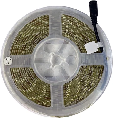 Striscia LED a Luce Fredda Adesiva Da 5 Metri, Ideale per Interni Ed Esterni - Immagine 1 di 4