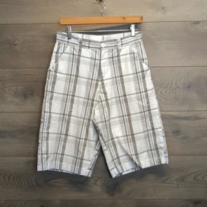 Burnside Plaid Shorts Big Kids Size 18 - Picture 1 of 7