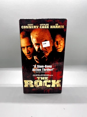 The Rock VHS 1998 Sean Connery Nicolas Cage  - Imagem 1 de 4