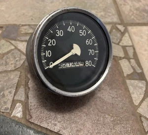 Vintage Stewart Warner 0-80mph 3 1/4" SPEEDOMETER  Car Truck Rat Rod - Bild 1 von 10