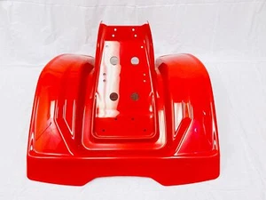 KTX Pro pour Honda ATC200X 83 - 85 Aile arrière rouge robuste TPO plastique - Photo 1/4