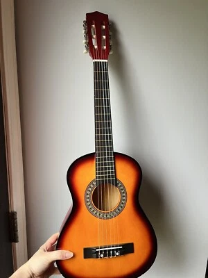 Children's acoustic wood Guitar - Image 1 of 4