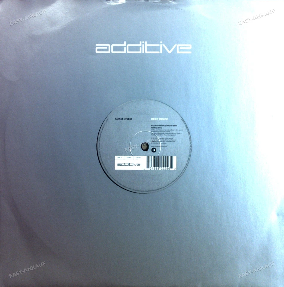 Adam Dived - Deep Inside Maxi (VG/VG) . - Image 1 of 1