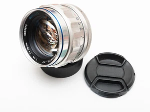 Custom Silver refinished/CLAed! Minolta MC Rokkor PF 58mm f/1.4 lens DIGI OK - Picture 1 of 5