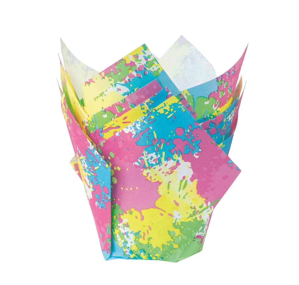 Demmler Tulip-Wraps Multicolor  Muffinförmchen Backen Dekoration Cupcakes - Bild 1 von 1