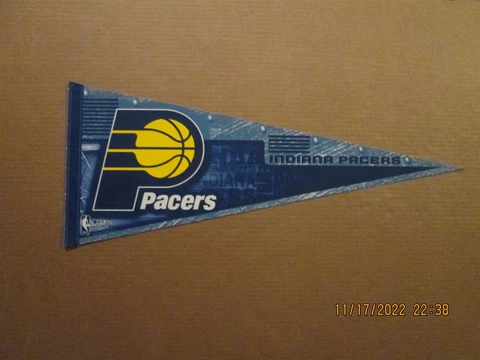NBA Denver Nuggets Vintage Circa 1990's Team Logo Basketball Pennant Cover