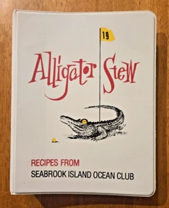 Alligator Stew Cookbook, Recipes From Seabrook Ocean Club, 1986 - Picture 1 of 9
