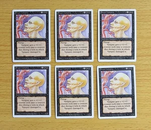 Sengir Vampire x 6 ~ Überarbeitete Ausgabe ~ Magic The Gathering MTG-Karten  - Bild 1 von 2
