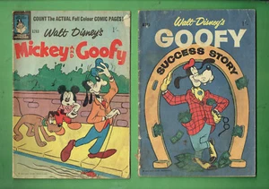 #HH. 11. LOTE DE OCHO CÓMICS DE DISNEY DE LA DÉCADA DE 1960 - MICKEY MOUSE Y GOOFY - Imagen 1 de 4
