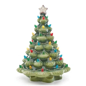 Lenox China Navidad TRADICIONES ATESORADAS VERDE Árbol Iluminado - Bombilla de Color - N/O - Imagen 1 de 1