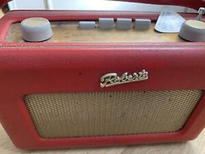 Vintage Roberts revival red radio