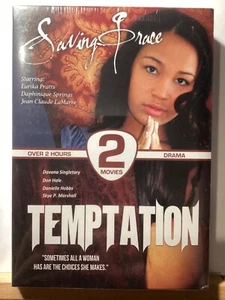 Saving Grace/Temptation (DVD, 2014, 2-Disc Set) Eurika Pratt/Davana Singletary - Imagen 1 de 2