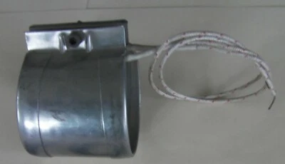 Calentador de banda de mica de calor rápido 2" de diámetro X 2" de ancho 400 W 240 V BMX11971 10" cables EE. UU. Foto 1 de 3