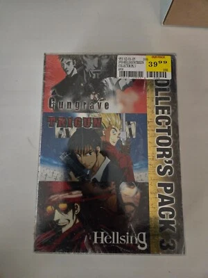 Gungrave Trigun Hellsing Collector's Pack 3 DVD Brand New Factory Sealed VOL 3 - Image 1 of 3