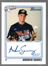 ANDREW SAUREZ 2010 Bowman AFLAC All American Classic Autograph