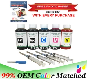 Recarga de tinta 5x100 ml para Canon PGI-280XXL CLI-281XXL PIXMA TR7520 TR8520 TS9120 - Imagen 1 de 5