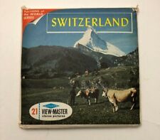 VINTAGE View-Master SWITZERLAND Sawyers 3 Reel Set B 185 Nations Of The World