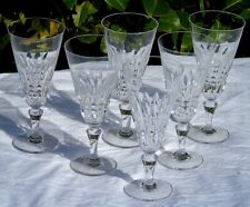 Baccarat - Service de 6 Flûtes à champagne en cristal modèle Piccadilly H 16,3