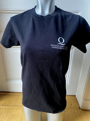 T-Shirt schwarz Gr S kurzarm Deutsche Oper Rhein Düsseldorf Duisburg - Bild 1 von 4