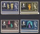 GB 1964 sg646p-649p Phosphor Shakespeare Set CTO Fine Used With Gum A692