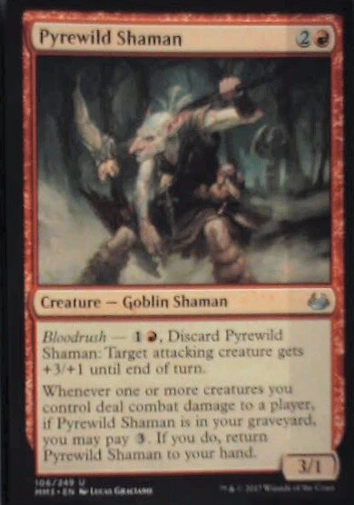 Pyrewild Shaman - Modern Masters 2017: #106, Magic: The Gathering Nm R159 - Image 1 of 1