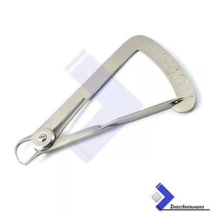 Dental Iwanson Gauge Spring Crown Wax Caliper Tenth 10mm Diamond Orthodontic Lab - Picture 1 of 1