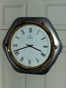 Ebel Large Jewelry Store Display Gallery Clock. Philadelphia Jewelers Row - Picture 1 of 6