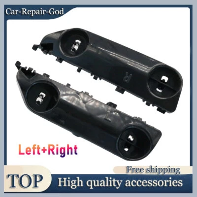 Se adapta a Nissan March Micra K13 2011-2015 1 par de soportes laterales de parachoques superiores delanteros Foto 1 de 4