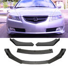For Acura TL 2004-2008 Front Bumper Lip Splitter Spoiler Boby Kit Carbon Fiber