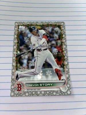 2022 Holiday Metallic #HW70 Trevor Story NM-MT Red Sox  - Image 1 of 2