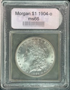 Dólar de plata Morgan 1904-O ~~BONITA MONEDA~REF#USC - Imagen 1 de 4