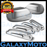 Triple Chrome Plated 2 REAR Vertical Door Handle Cover for 04-10 Infiniti QX56