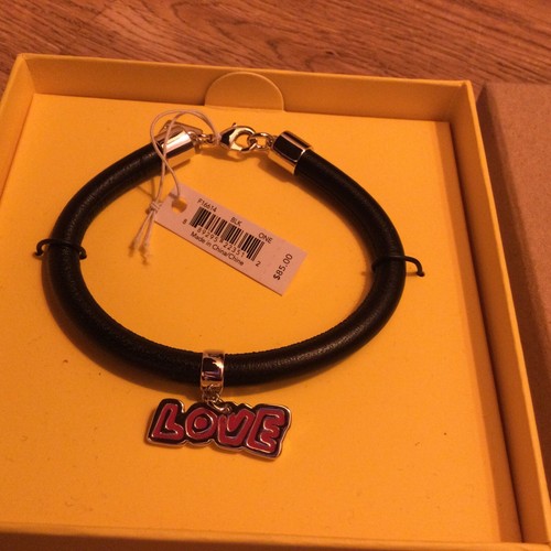 Bracciale Coach Keith Haring Love nuovo con scatola